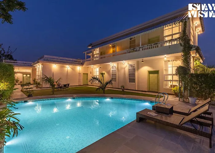 Free Birds Nest With Pvt Pool & Garden At Jaipur By Stayvista