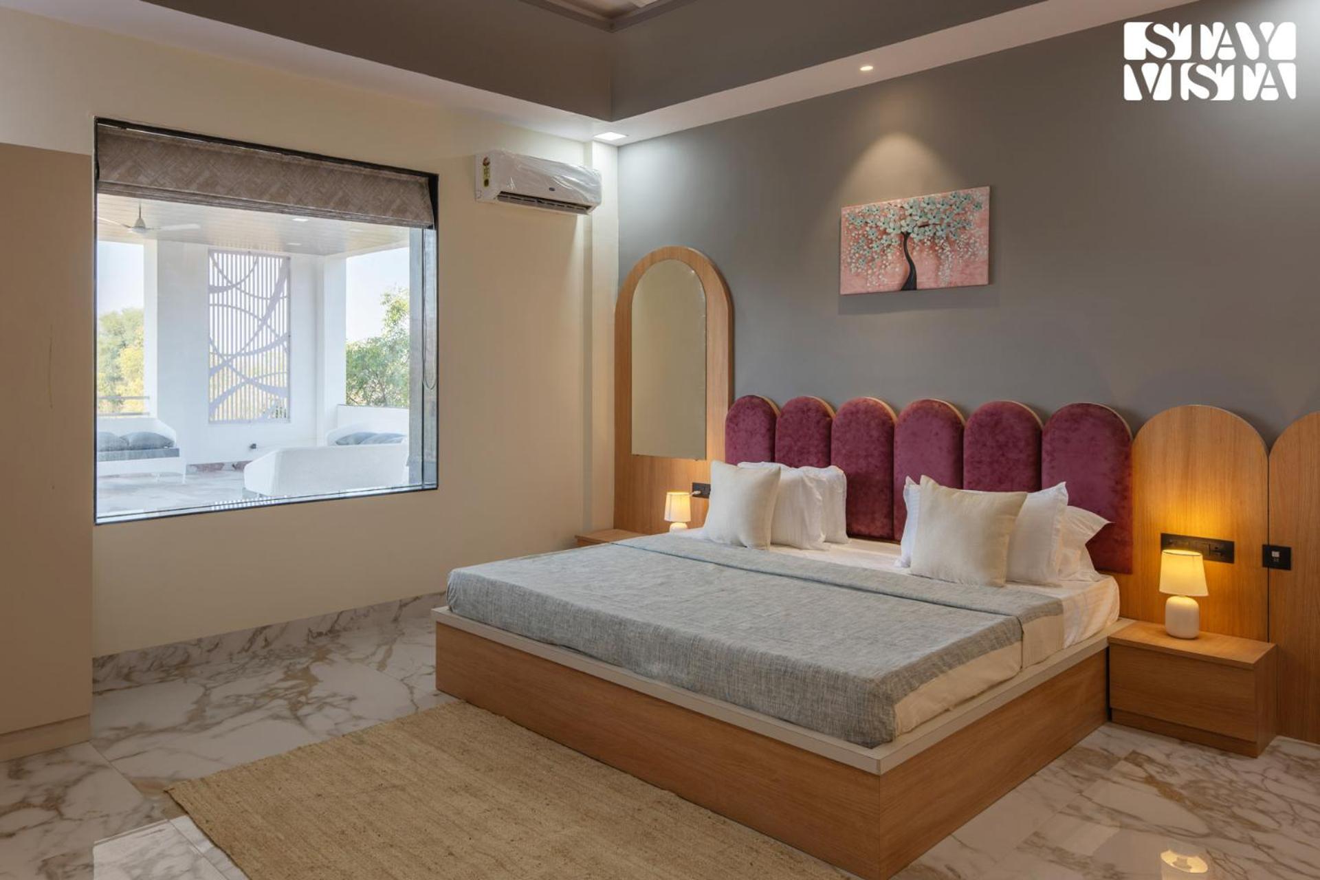 Stayvista's Avadh Vatika - Mountain-view With Outdoor Pool, Lawn Featuring A Gazebo & Bar Villa Jaipur