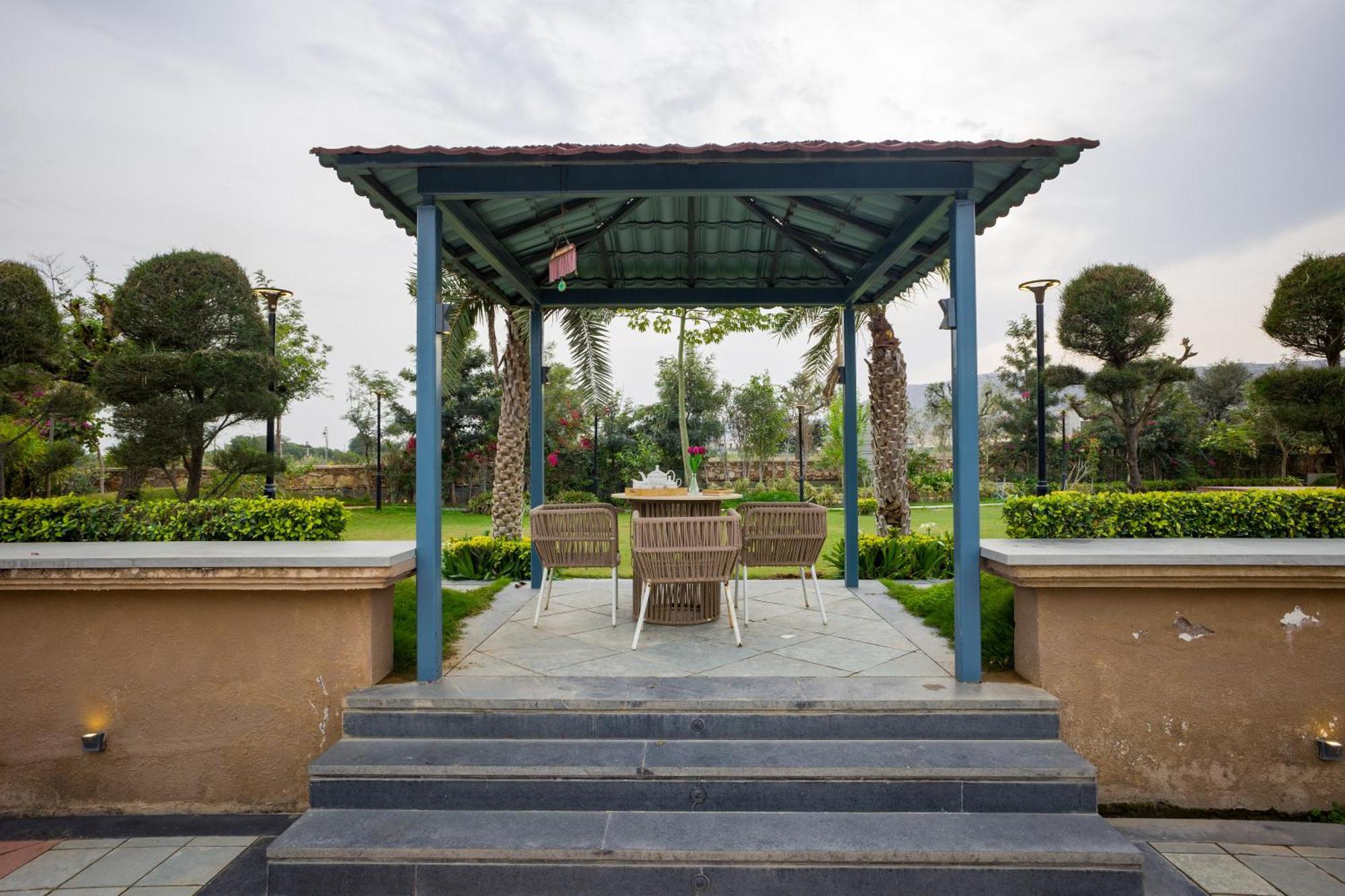 Elivaas Noahs Ark 3 Bhk With Pvt Pool, Garden & Gazebo Jaipur