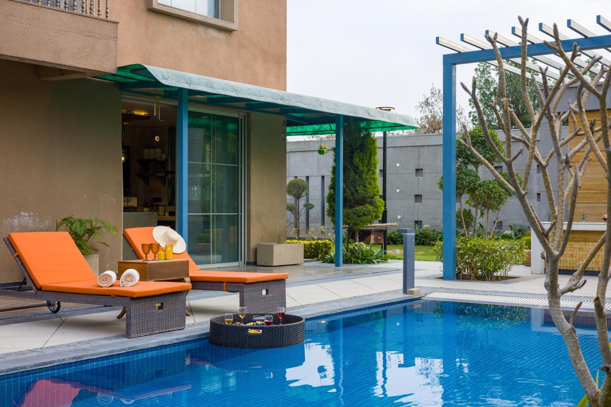 Elivaas Noahs Ark 3 Bhk With Pvt Pool, Garden & Gazebo Villa Jaipur